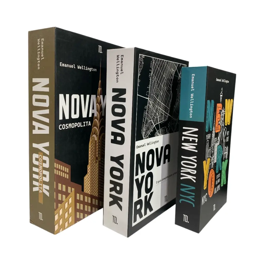 SET DE LIBROS DECORATIVOS 17.5X27X5.5CM
