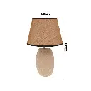 LAMPARA DE MESA CERAMICA REF:ES27952 22X35CM