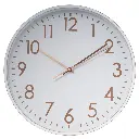 RELOJ DE PARED BLANCO/NEGRO REF:BR-8121-1B/2B 40CM 