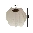 FLORERO CERAMICA BLANCO/BEIGE REF:HM1732/GDZ23X361 13X20CM