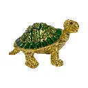 JOYERO COQUETA METAL ENLOSADO 7X5X9CM
