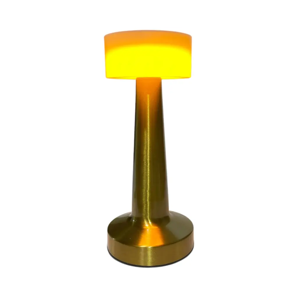 LAMPARA METALICA USB/RECARGABLE TOUCH 9X21.5CM