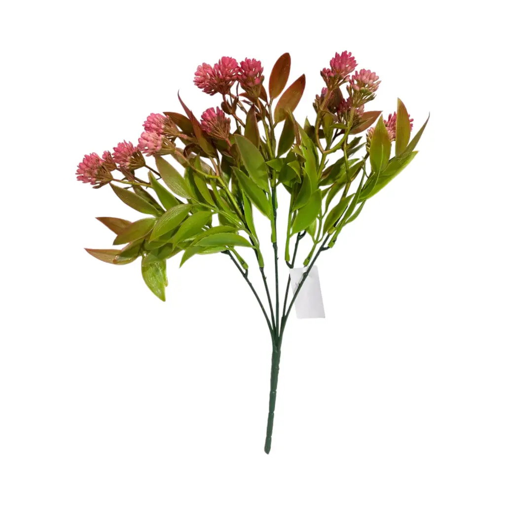 FLOR ARTIFICIAL 30CM COLORES SURTIDOS
