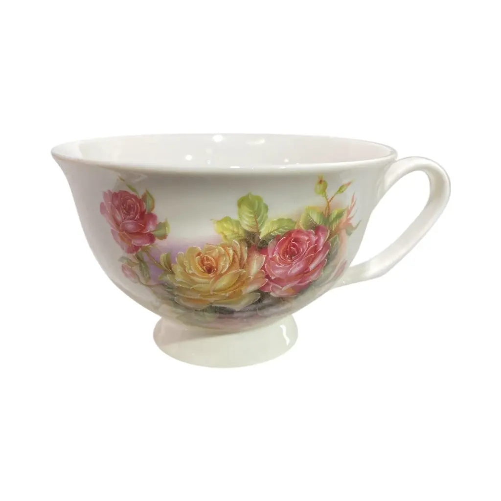 TAZA C/PLATO MAGNOLIA CERAMICA SETX2PCS. 250ML