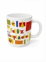 TAZA FELIZ CUMPLEAÑOS 8X10CM.