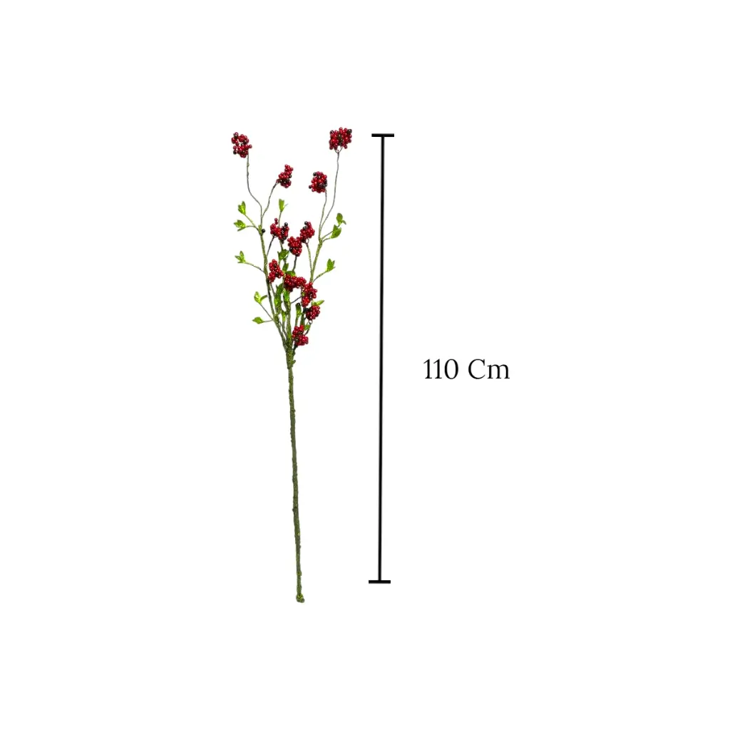 RAMA FRUTOS ROJOS ARTF. REF:HGZ 110CM