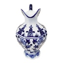 PT71-016 JARRA PORCELANA AZUL 16X24CM