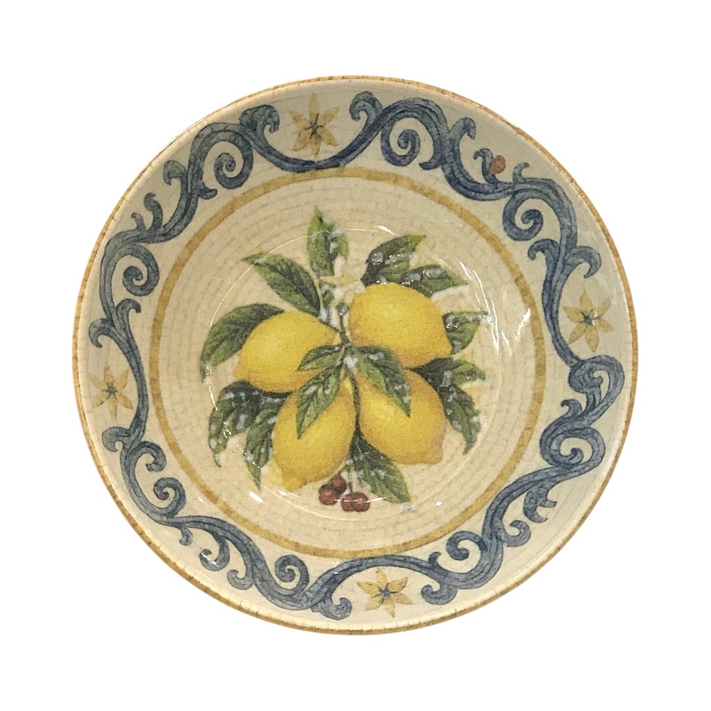 BOWL LIMON DE PORCELANA 25.5X5.5CM