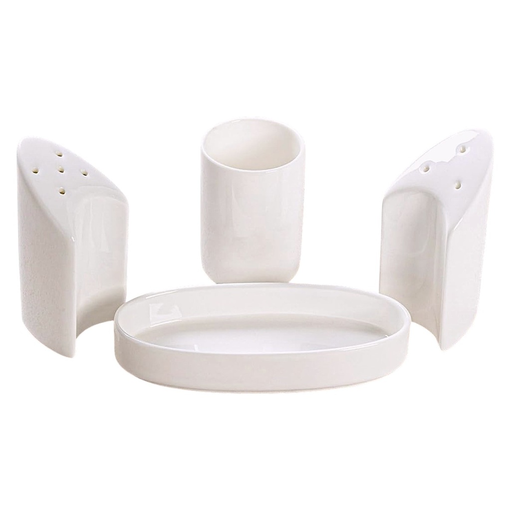 SALERO PIMENTERO LIMON DE CERAMICA 12.5X7X8.5CM