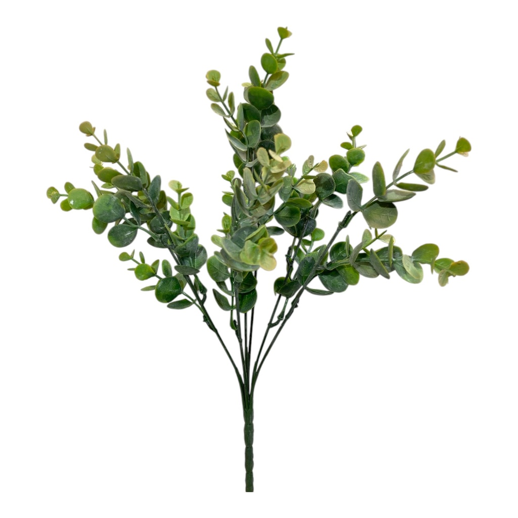 RELLENO HOJA DE SAUCE, EUCALIPTO PVC 25X35CM C/U