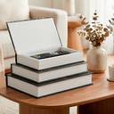 SET DE 3 LIBROS DECORATIVOS 17.5X27X5.5CM