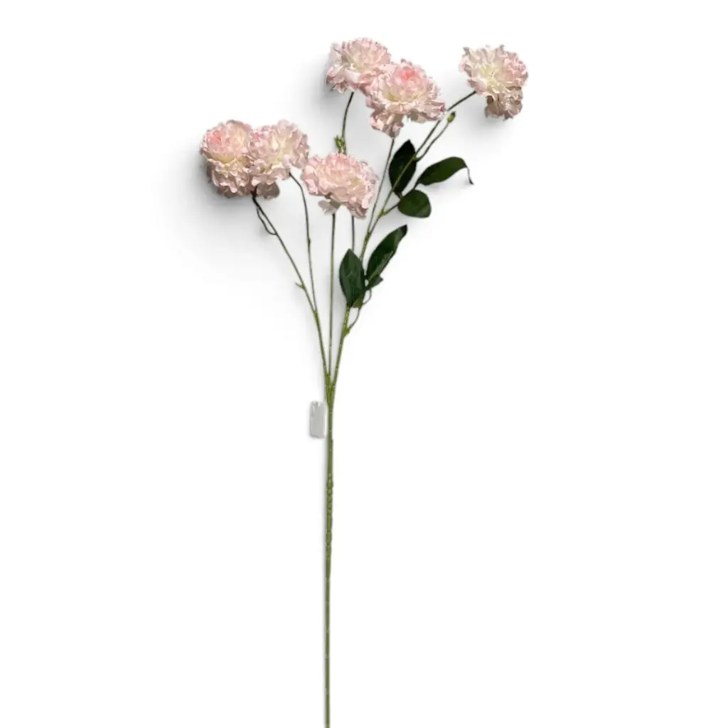 RAMA PEONIA BLANCA X6 85CM