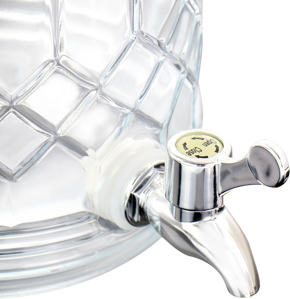 DISPENSADOR DE BEBIDAS/VIDRIO REF:DSP1285 18X16X25CM 3.5LT.