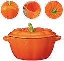 OLLA CALABAZA, PORCELANA 16X13X10CM