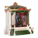 Teatro Navideño musical con luz. 3AAA 1.5v o USB. 20x11x23cm