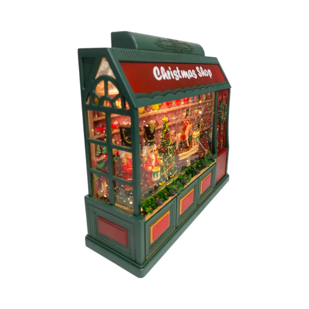Nacimiento con luz, musical, usb. 18.5x10.5x26cm