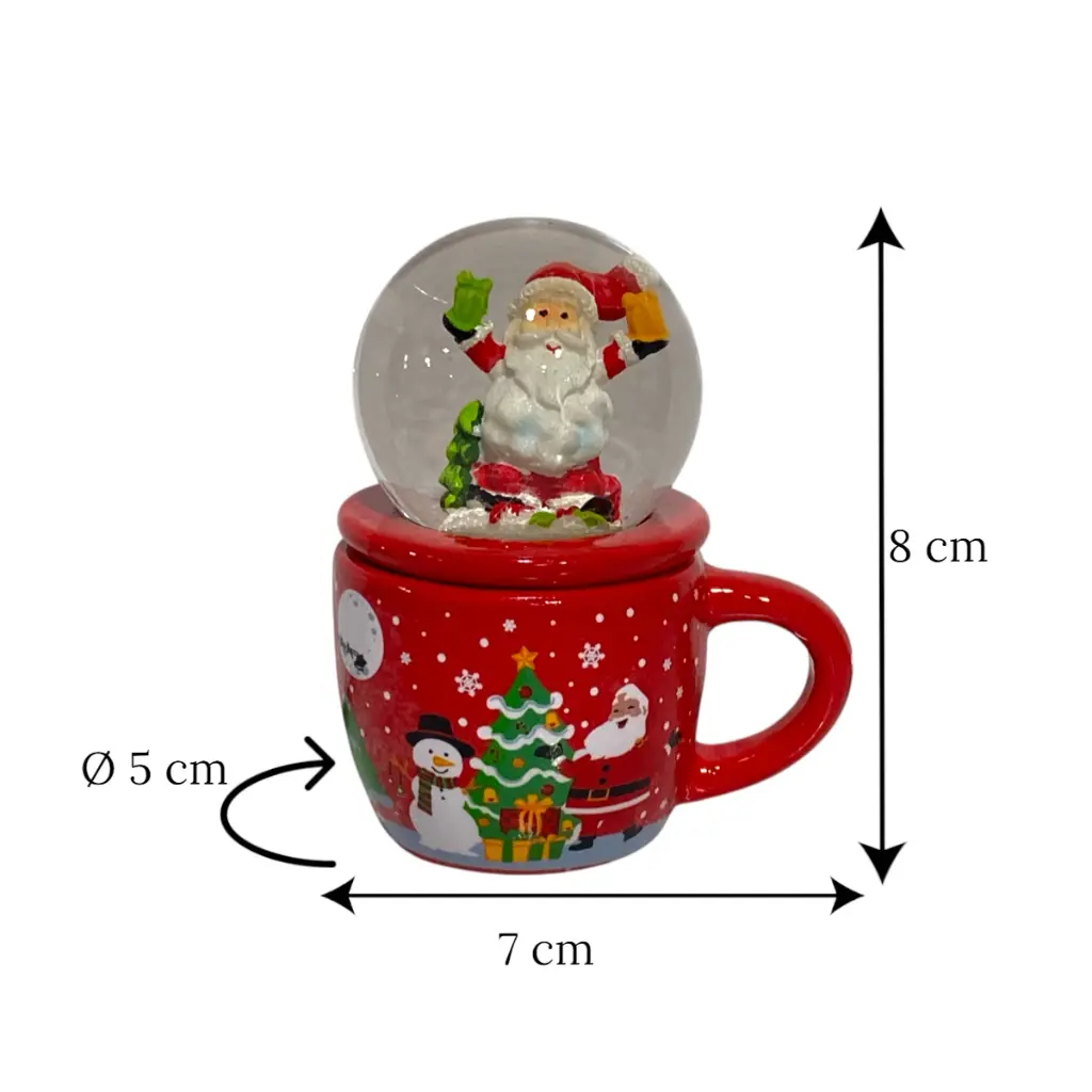Efera Navidad Noel Taza 3Mod. Ø5cmx7cmx8cm