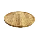 Bandeja Redonda de Madera Ø25cm