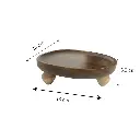 Bandeja de Madera, 16x13x5.5cm