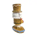 Cascanuez Jengibre de Poliresina 9x6x16cm  