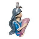 DAMA COQUET FLORERO POLIRESINA 25X12X31CM