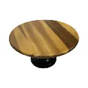 Porta Torta de Madera Natural, Ø29.5x15.5cm