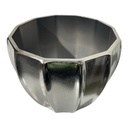 MACETA PVC DORADA O PLATEADA DECOR 12X9  CM