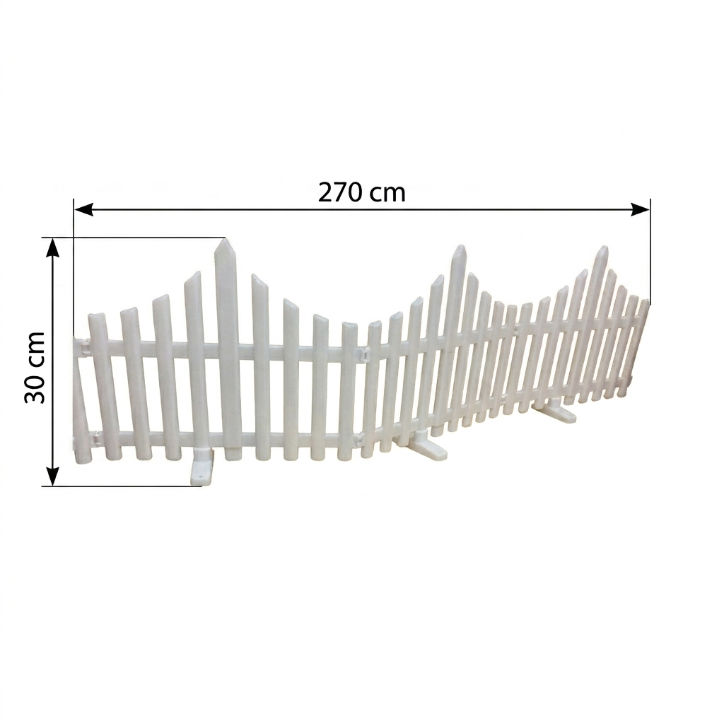 Cerca para patio led calida, pvc. Ref:ES27087 288luces (270cmx30cm)