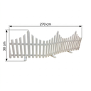 Cerca para patio led calida, pvc. Ref:ES27087 288luces (270cmx30cm)