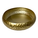 MACETA METALICA DORADA 20X6CM
