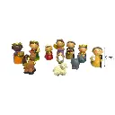 Nacimiento poliresina set x 11pcs. Ref:TG311317 (9cm)