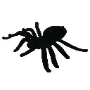 Araña grande. Ref:ES30001 (20x15cm)