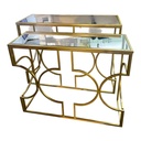 CONSOLA METALICA X2 PZ. 102X36X78CM, Y 90X30X72CM