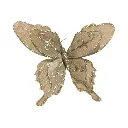Mariposa Navideña Champagne 34x30cm. Ref:ES29965