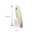 Sagrada Familia beige/dorado, poliresina. Ref:ES28263. Ø6cm