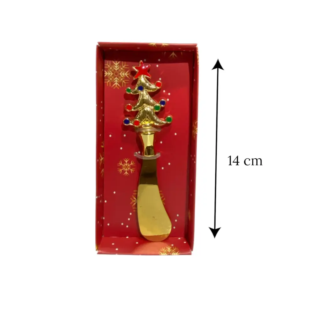 Cuchillo Árbol, para mantequilla/queso, de acero inoxidable . Ref:ES31693 14cm