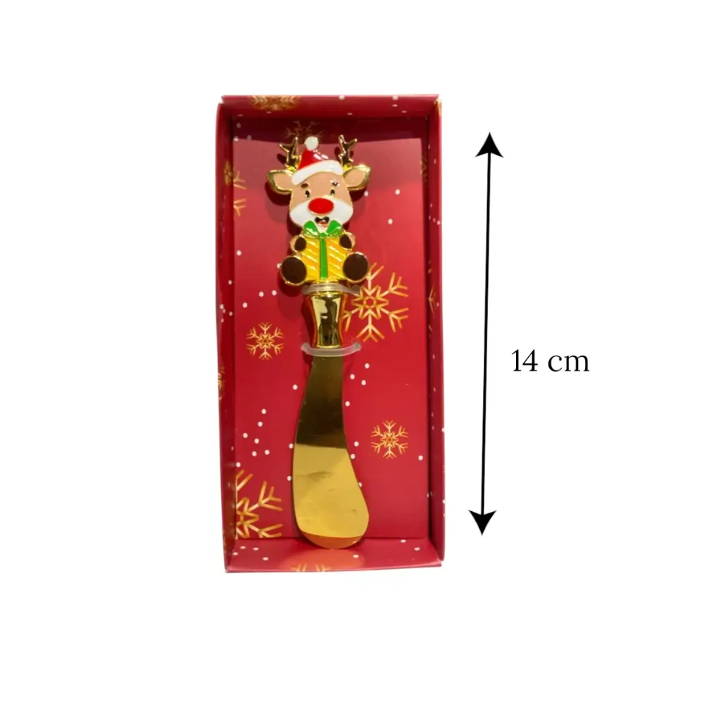 Cuchillo Árbol, para mantequilla/queso, de acero inoxidable . Ref:ES31693 14cm