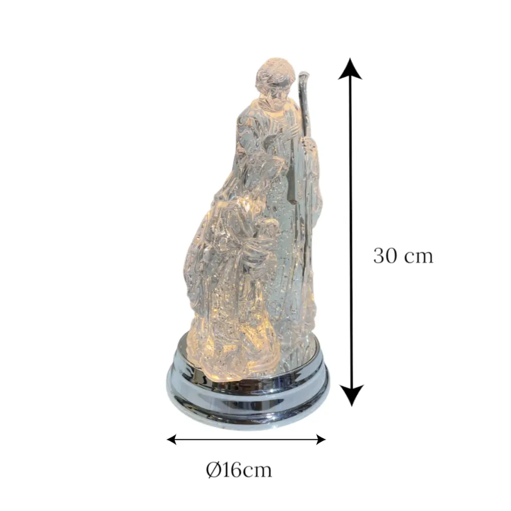 Sagrada Familia Acrílico c/luces y sonido. Ref:ES29134. Ø6cmx30cm