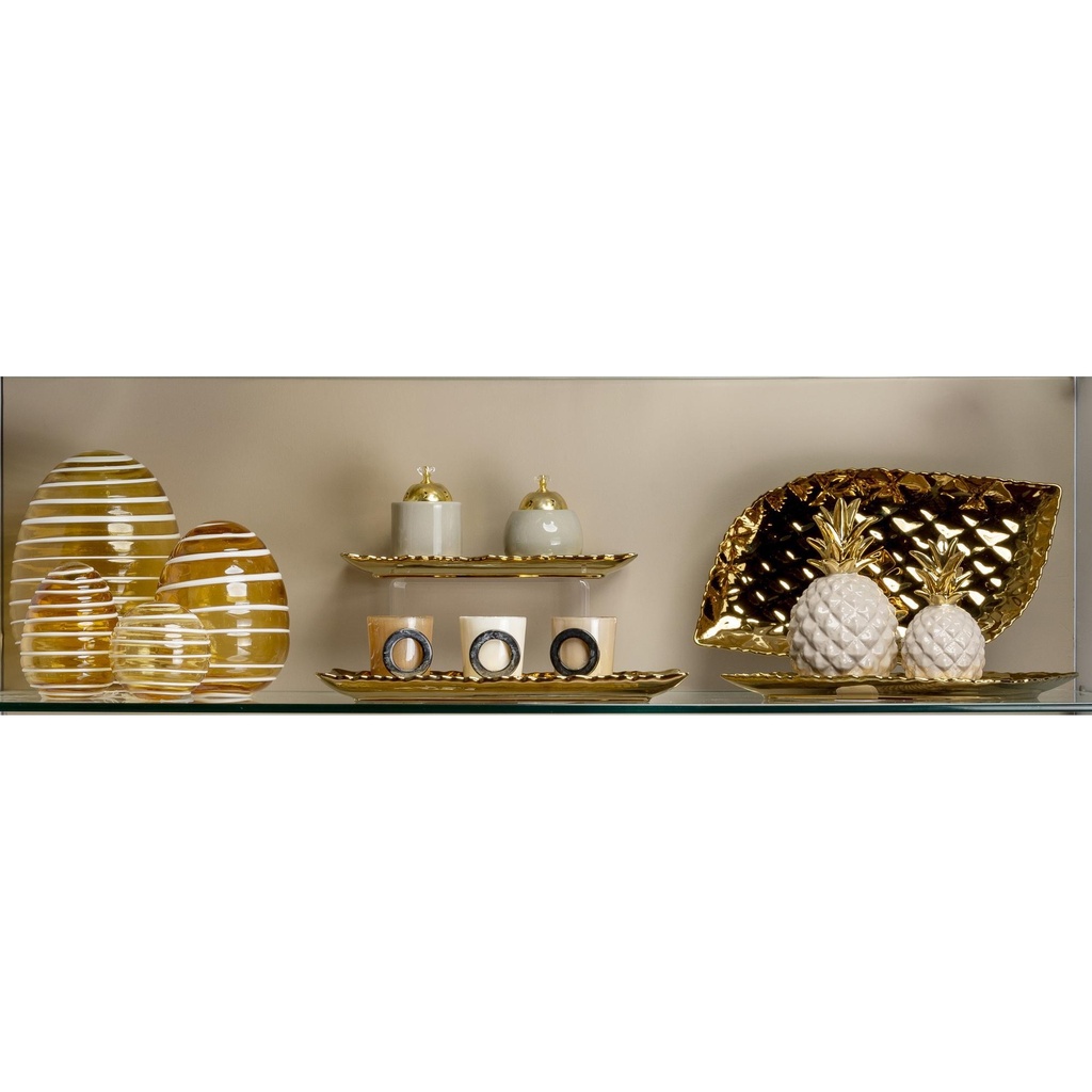 PIÑA DECOR PORCELANA 16X8CM