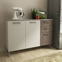 ARMARIO DE COCINA 2P 3C BLANCO 120*83*38cm