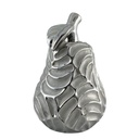 PERA DECOR PLATA 12.5X12.5X18CM