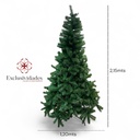 ARBOL ALASKA FRONDOSO CUERPO RAMA PVC 7PIES 2.15MT