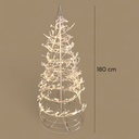 ARBOL DE NAVIDAD 360 LUCES LED 6 PIES 180CM