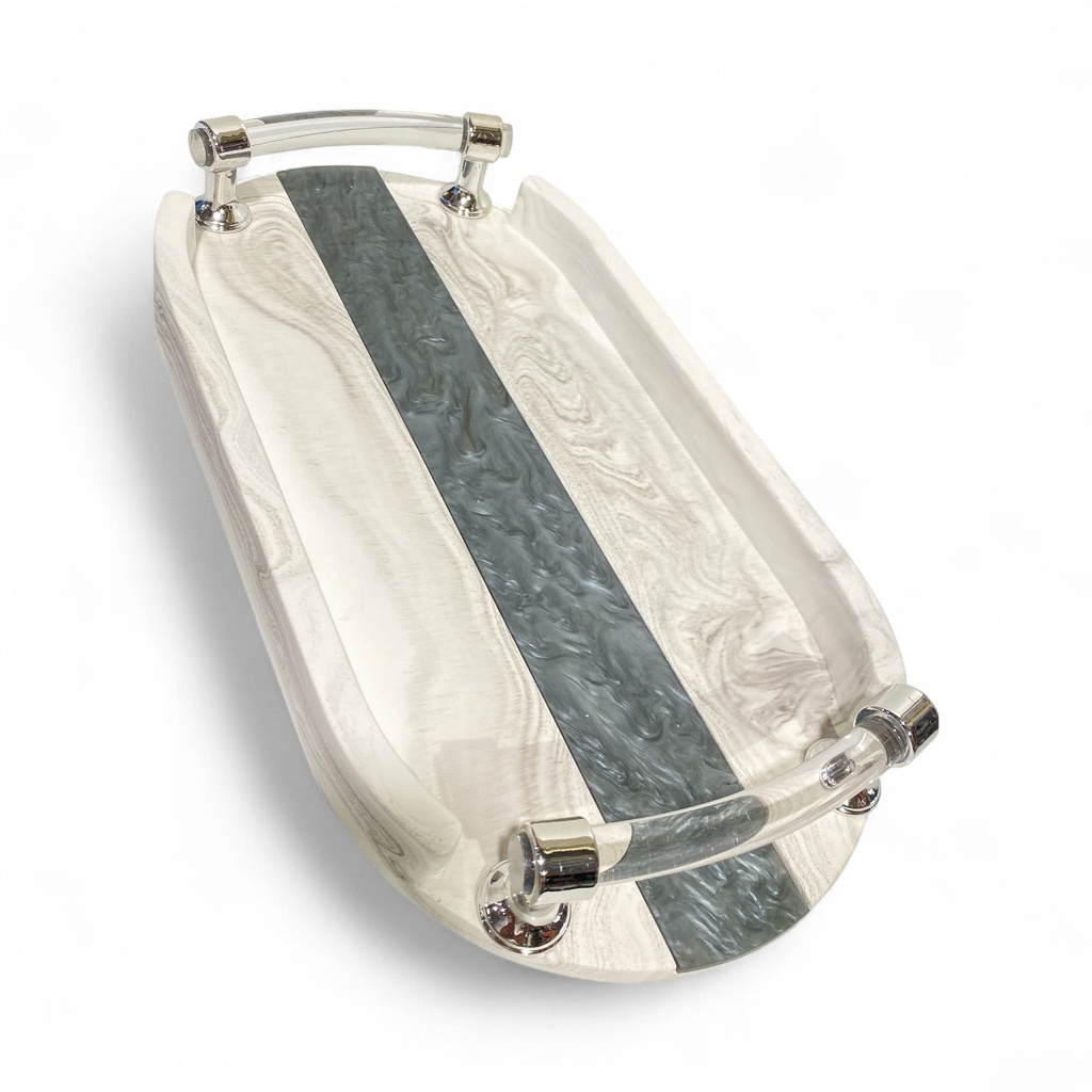 BANDEJA DECORATIVA REF:HM0897 (31X16CM)