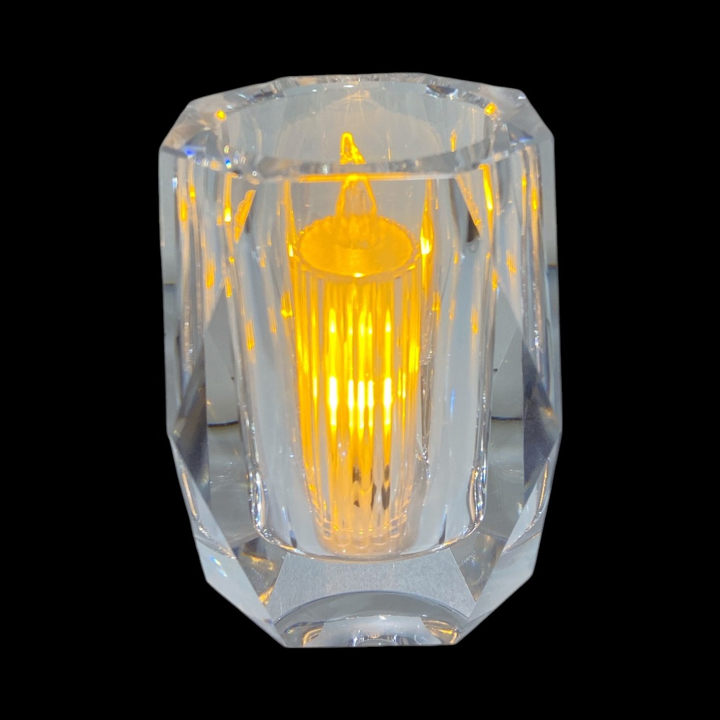 CANDELABRO DE CRISTAL (10X7CM) REF:ES24542