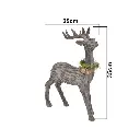 RENO GRIS 24X13X35CM REF:TGHC0001