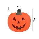 Calabaza Halloween, Dolomita, Naranja, 20x18x18cm, 20PT0692