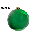 ESFERA NAVIDAD VERDE  REF: ES27326  20CM 