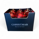 ESFERA NAVIDAD, Roja, 12cm, ES26677