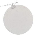 ESFERA NAVIDAD, SETX3 BLANCA, ES26572 10CM